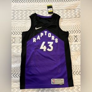 Nike Men’s Toronto raptors Paskal Siakam earned edition jersey. Sz: S. Swingman